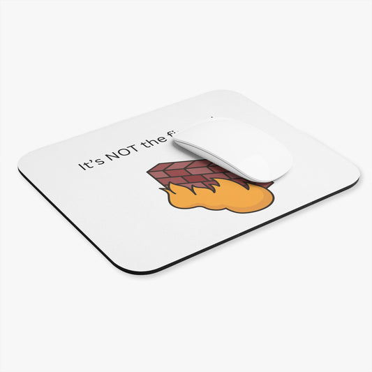 Funny Mouse Pad - IT's NOT the firewall, Office Gift, Tech Humor, Desk Decor