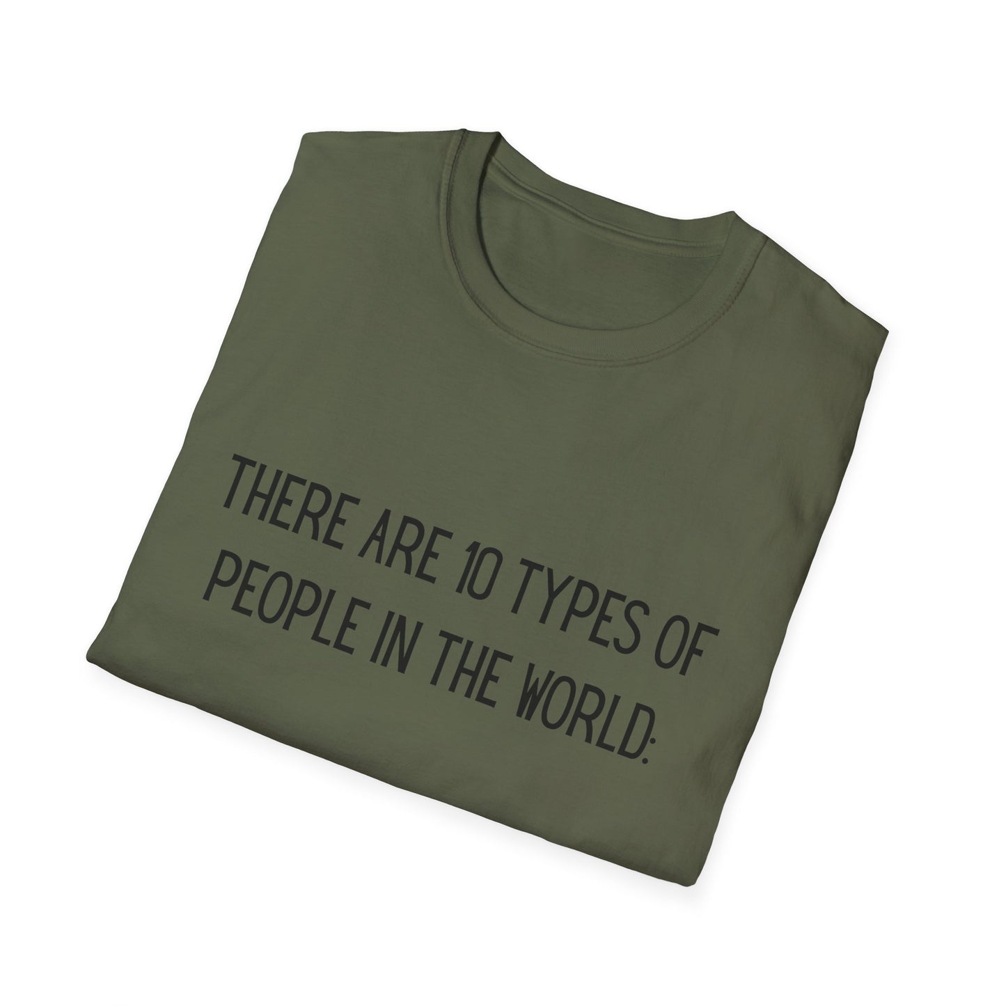 There are 10 types of people - T Shirt, Funny Tech Gift, Programmer Tee, Birthday Gift